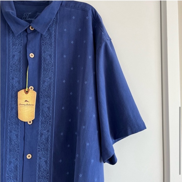 Tommy Bahama silk wai-tiki ss shirt - Picture 5 of 12